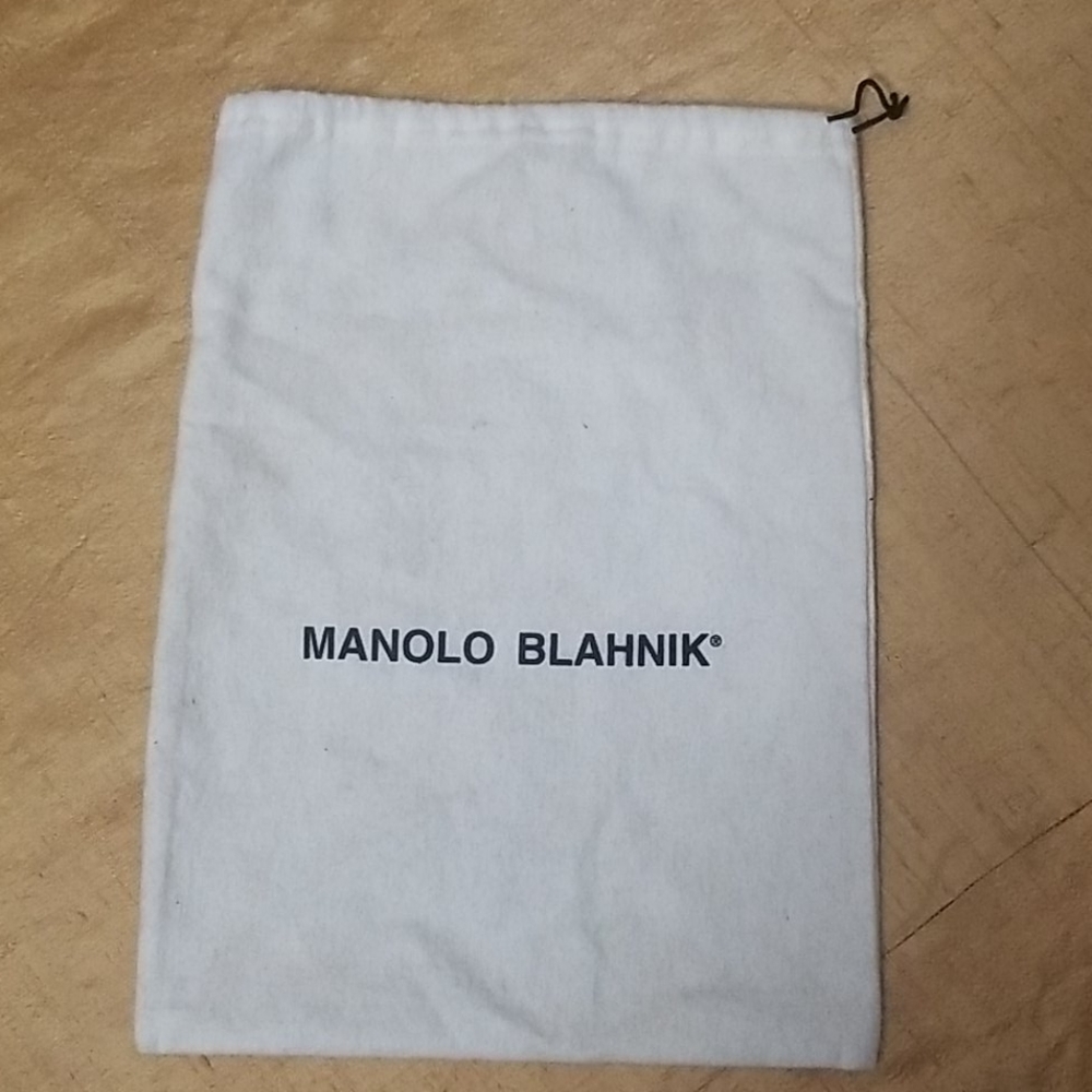 ⚜️Manolo Blahnik Limited Edition by Neiman Marcus - Vintage Size 8.5 - Picture 10 of 11
